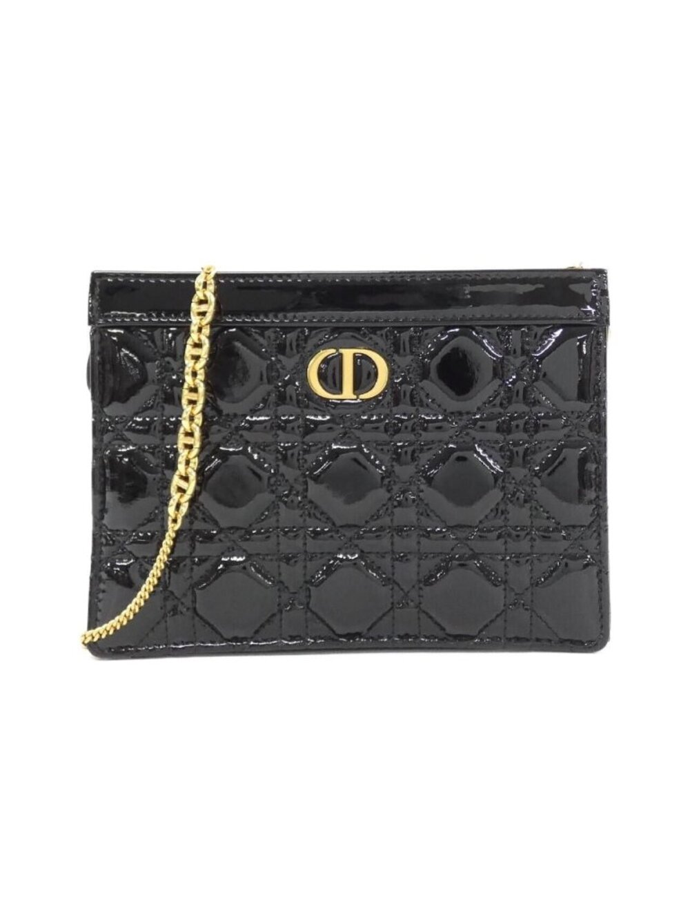 Dior Caro Et Oblique Pouch Shoulder Bag